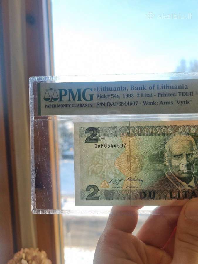 Banknotai 2 Litai ir 10 litų - nuotraukos Nr. 11