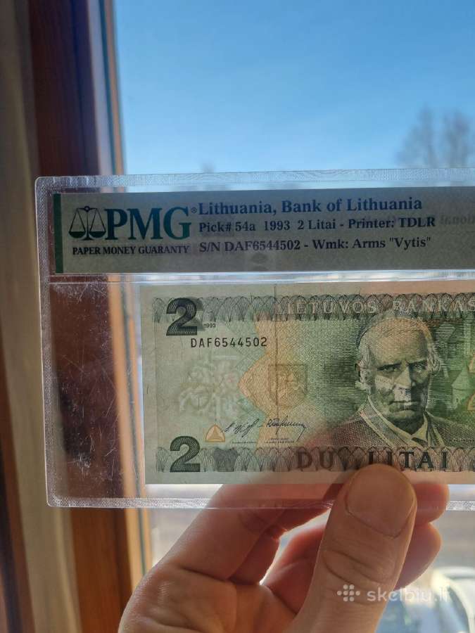 Banknotai 2 Litai ir 10 litų - nuotraukos Nr. 14