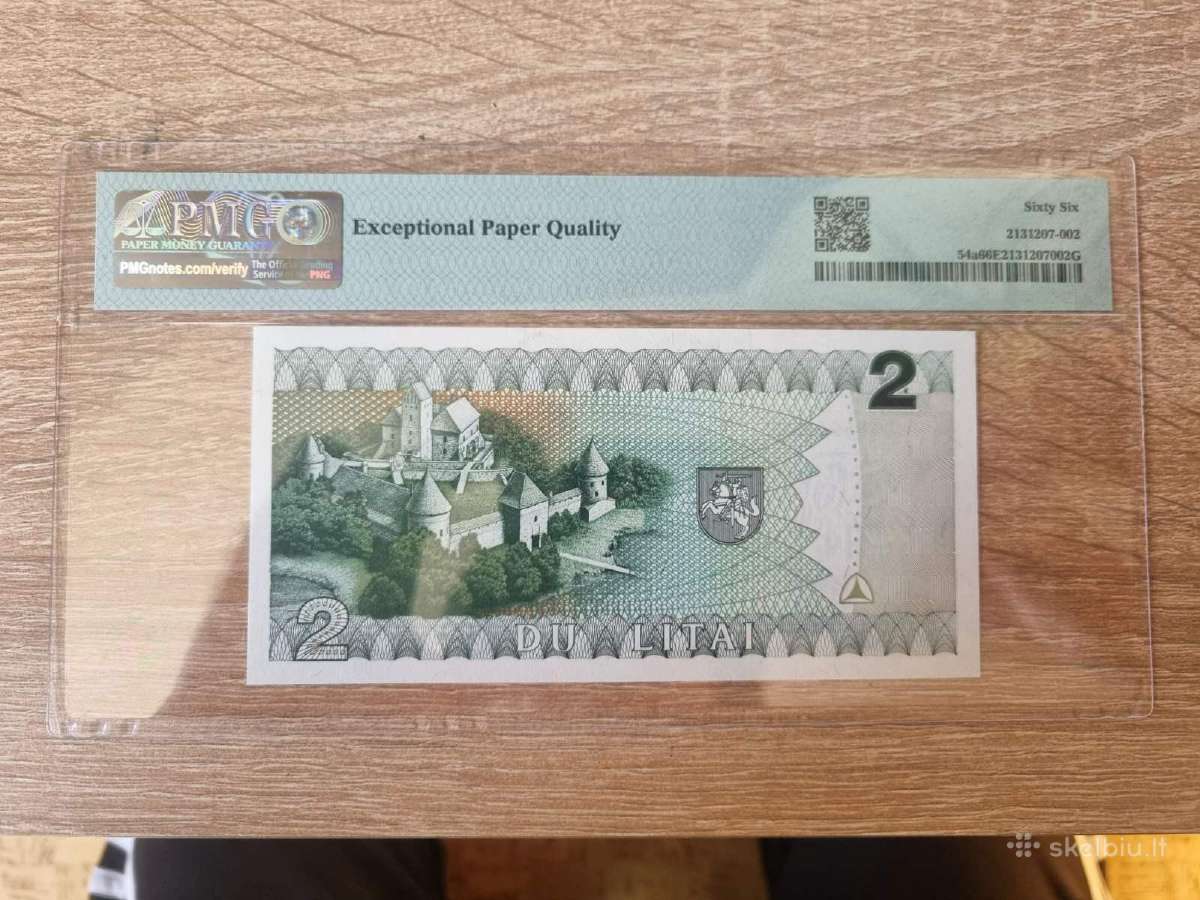 Banknotai 2 Litai ir 10 litų - nuotraukos Nr. 15