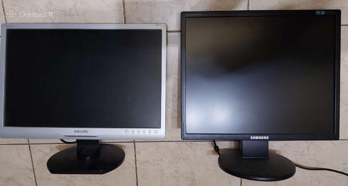 Monitoriai" samsung, philips 19" - nuotraukos Nr. 2