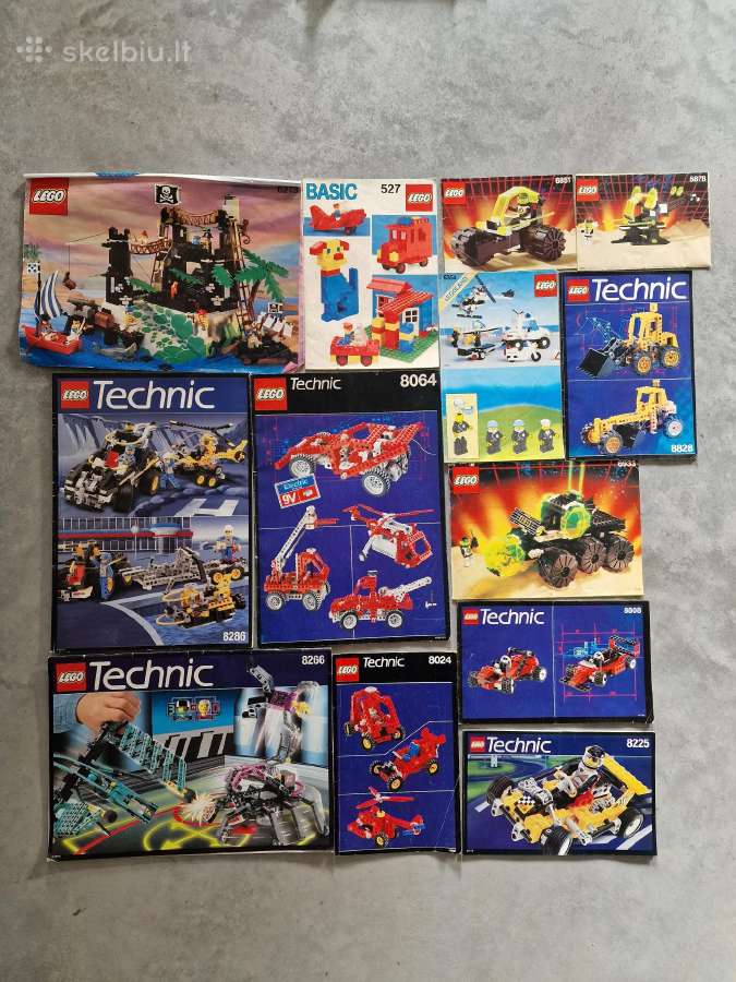 Lego popierinė kolekcija (1987–1998 m.) Vintažinė - nuotraukos Nr. 2