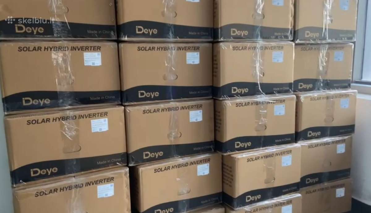 Deye Sun-12k-sg05lp3-eu hibridinis įtampos 12kw - nuotraukos Nr. 3