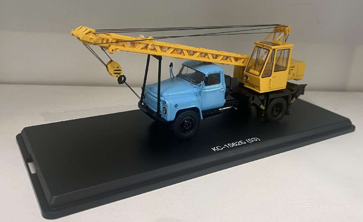 Kolekciniai modeliukai-gaz 53 kranas
