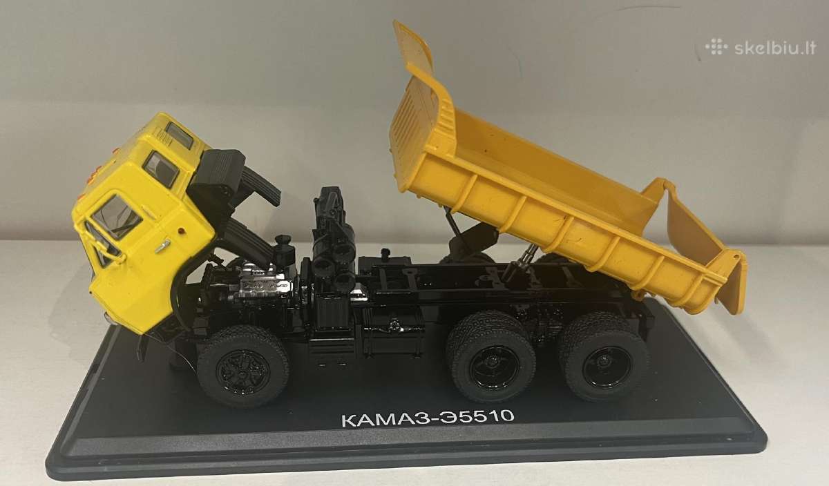 Kolekciniai modeliukai-kamaz