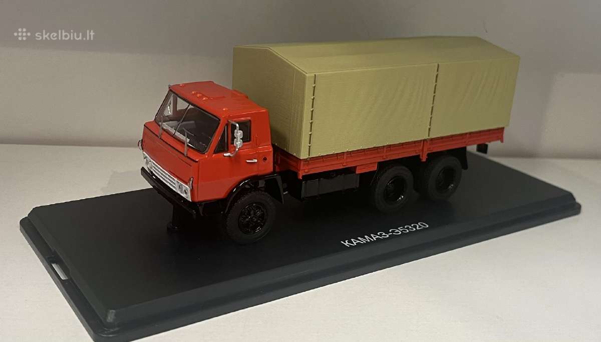 Kolekciniai modeliukai-kamaz 5320