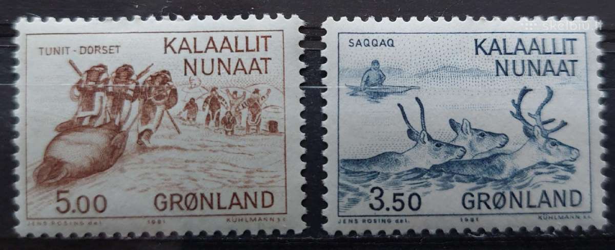 Grenlandija 1981 Grenlandijos tūkstantmetis, švaru