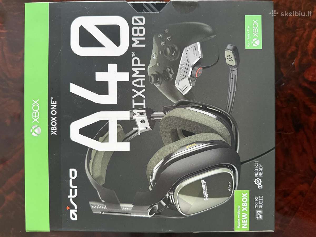 Žaidimų Ausinės Astro Gaming A40tr Juodos + Mixamp