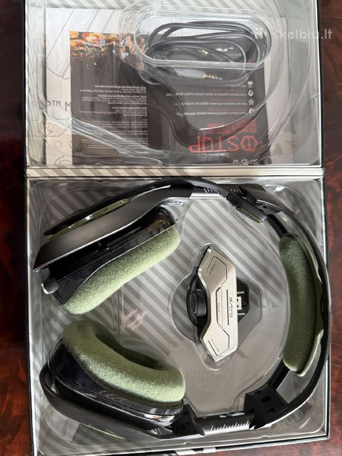 Žaidimų Ausinės Astro Gaming A40tr Juodos + Mixamp - nuotraukos Nr. 3
