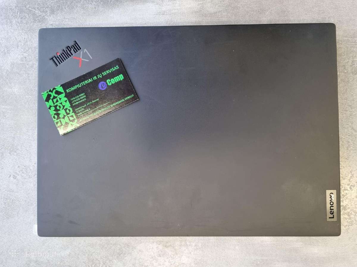 Lenovo X1 Carbon 11 i5-1345u/16/256/14wux/touch - nuotraukos Nr. 3