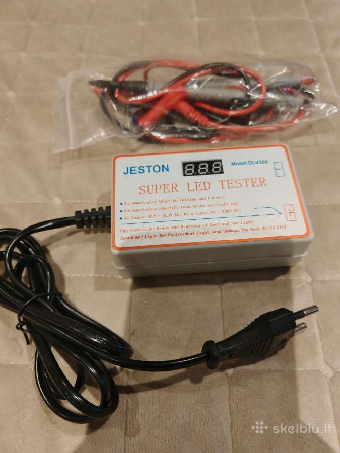 LED juostu testeris Jeston Dlv300 - nuotraukos Nr. 2