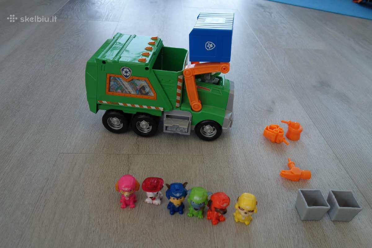 Sunkvežimis Paw Patrol Šunyčiai Patruliai - nuotraukos Nr. 5