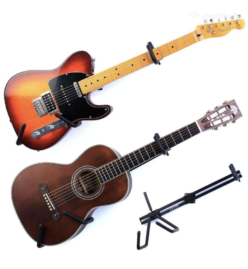 Gitaros sieninis laikiklis