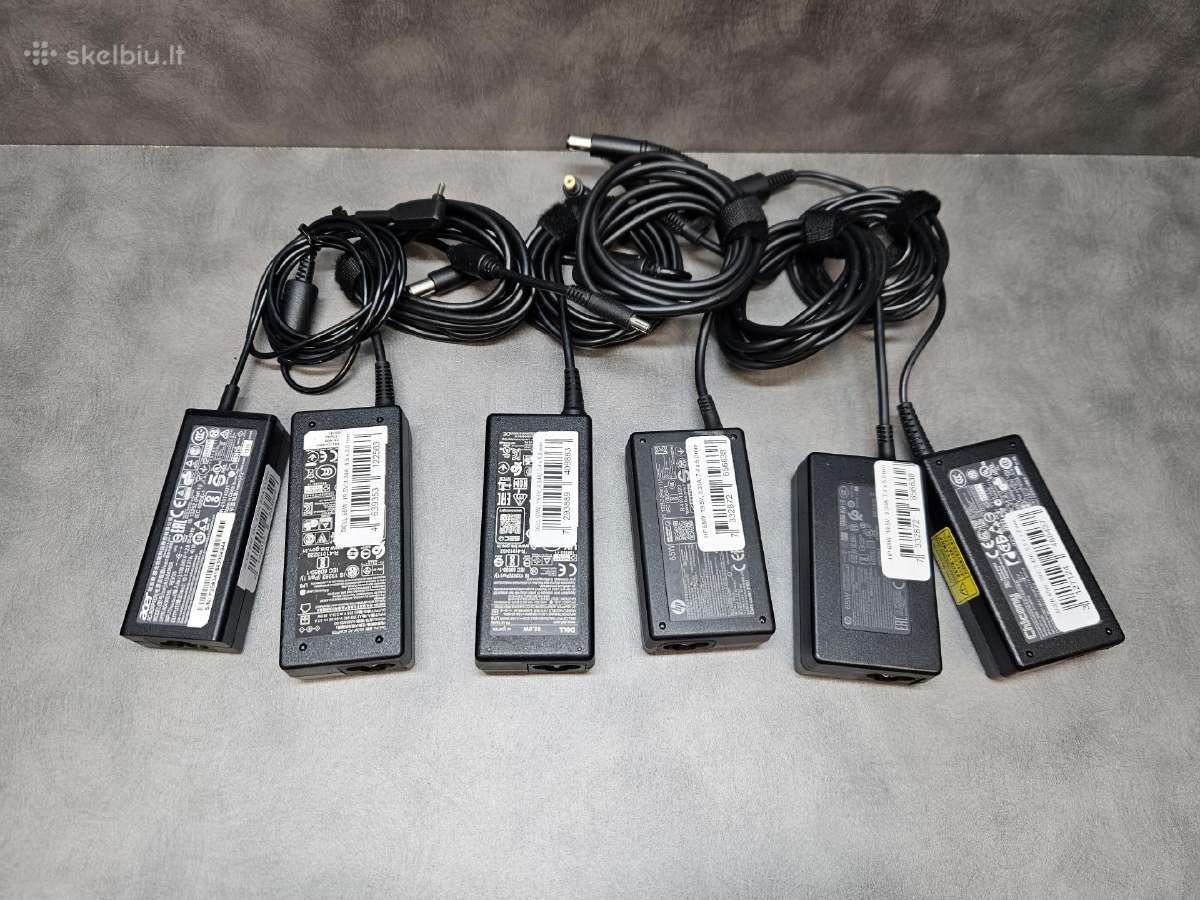 Originalūs naudoti laptopų pakrovėjai - nuotraukos Nr. 2