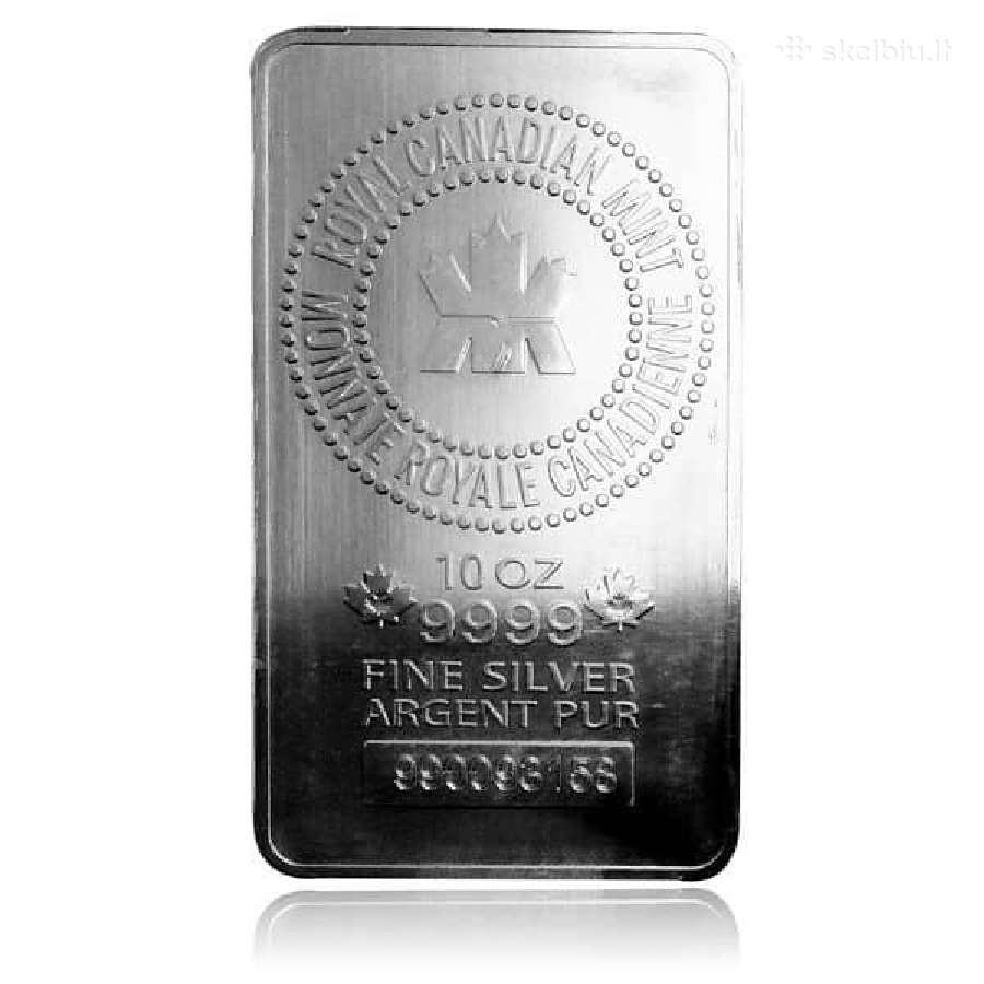Investicinio Sidabro Luitas 10oz