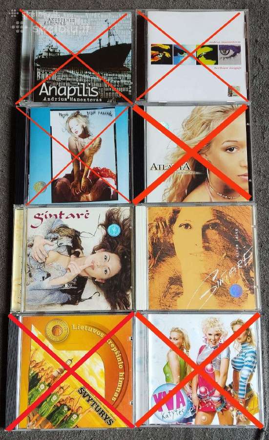 CD kompaktinės plokštelės - nuotraukos Nr. 4