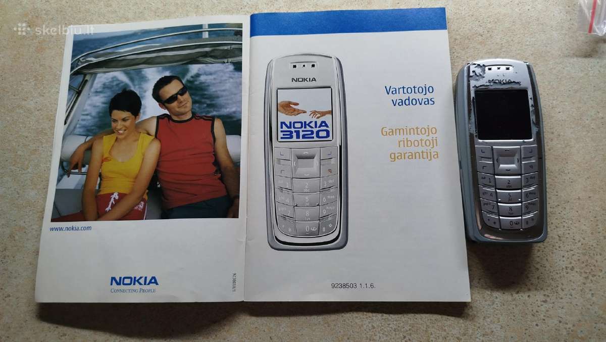 Telefonas Nokia 3120