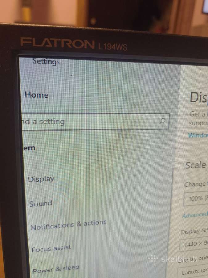 LG Flatron L194ws monitorius - nuotraukos Nr. 2