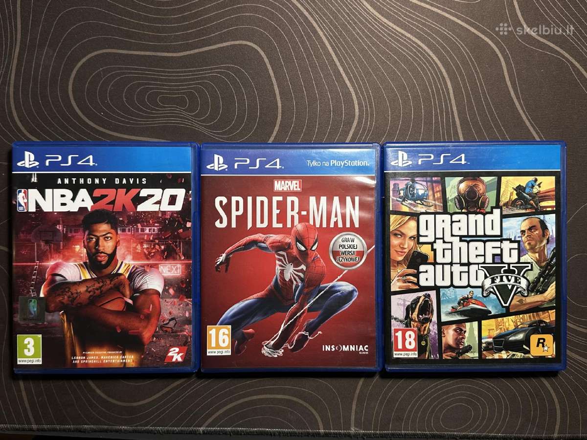 Parduodu Ps4 žaidimus