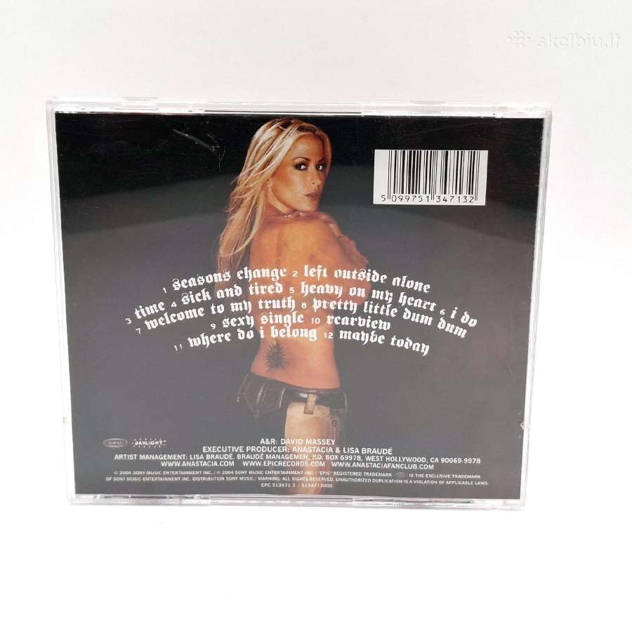 Anastacia - Anastacia (CD, Albumas) - nuotraukos Nr. 2