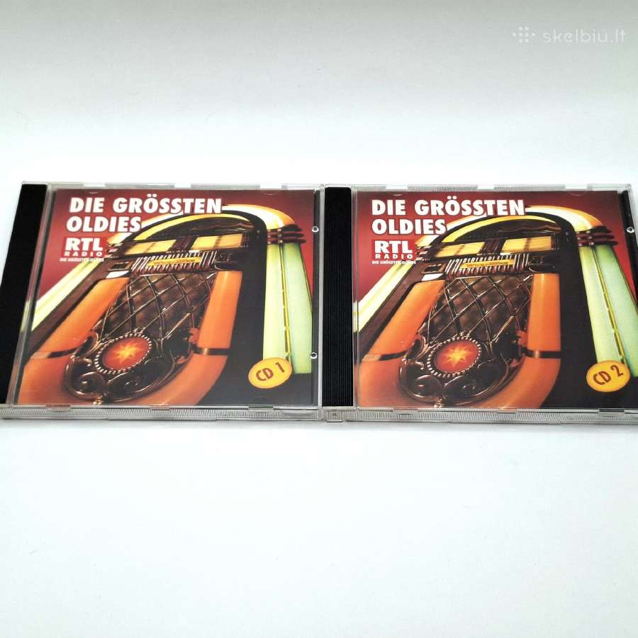 Die Grossten Oldies cd1 cd2 (2 x CD, rinkinys)