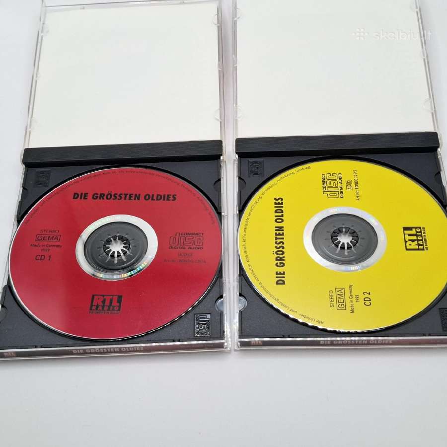 Die Grossten Oldies cd1 cd2 (2 x CD, rinkinys) - nuotraukos Nr. 3