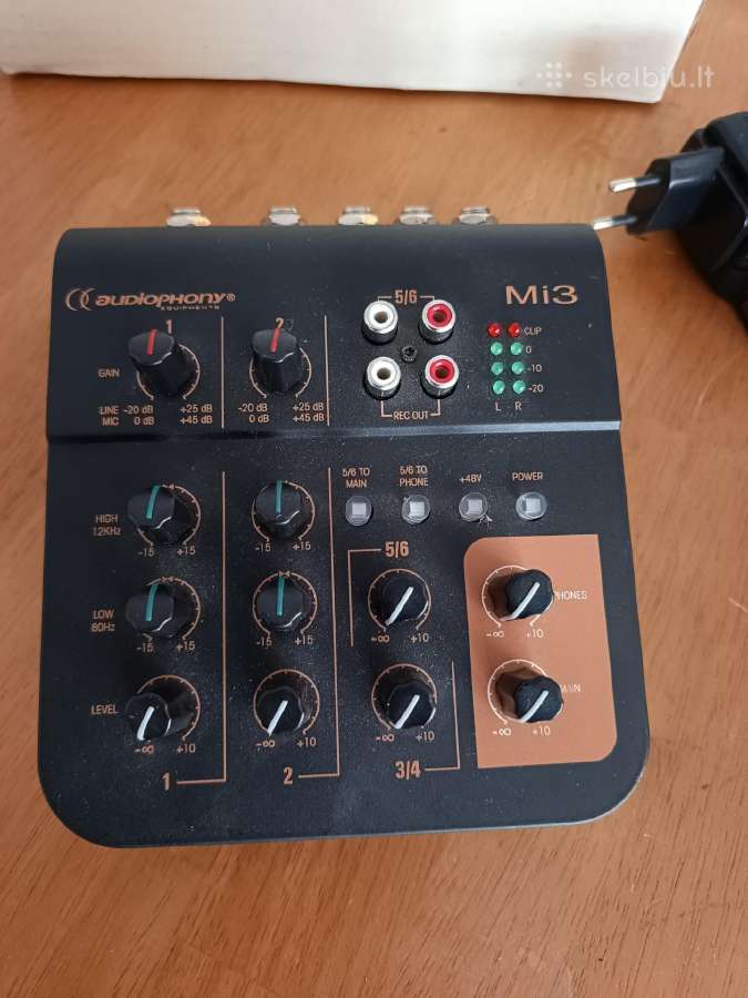 Mini pultas Audiophony Mi3 - nuotraukos Nr. 2