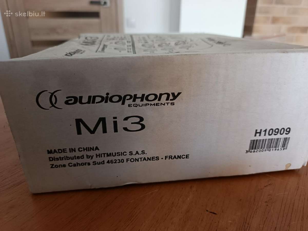 Mini pultas Audiophony Mi3 - nuotraukos Nr. 5