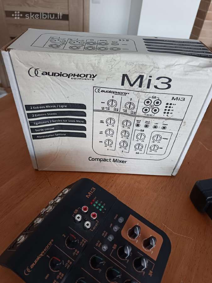 Mini pultas Audiophony Mi3 - nuotraukos Nr. 6