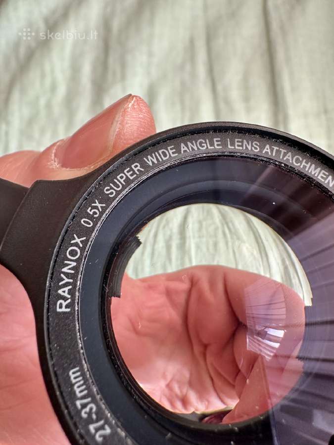 Vaizdo kameros objektyvo konverteris Raynox Qc-505 - nuotraukos Nr. 2