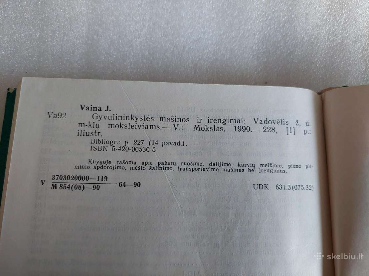 Gyvulininkystės mašinos ir įrengimai - nuotraukos Nr. 6