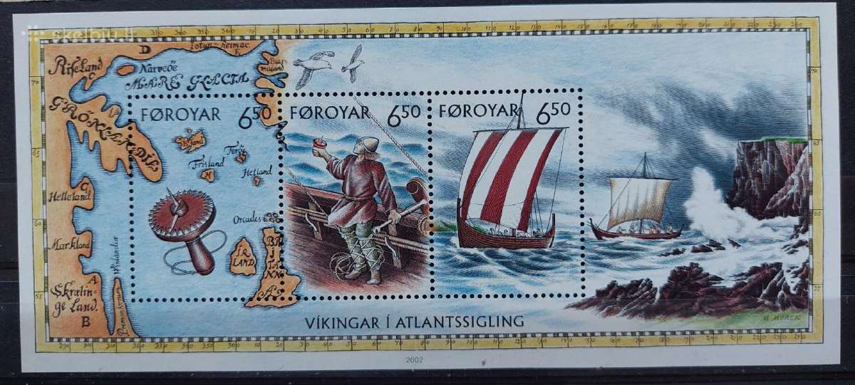 Farerų salos 2002 vikingai, švarus, Michel block12