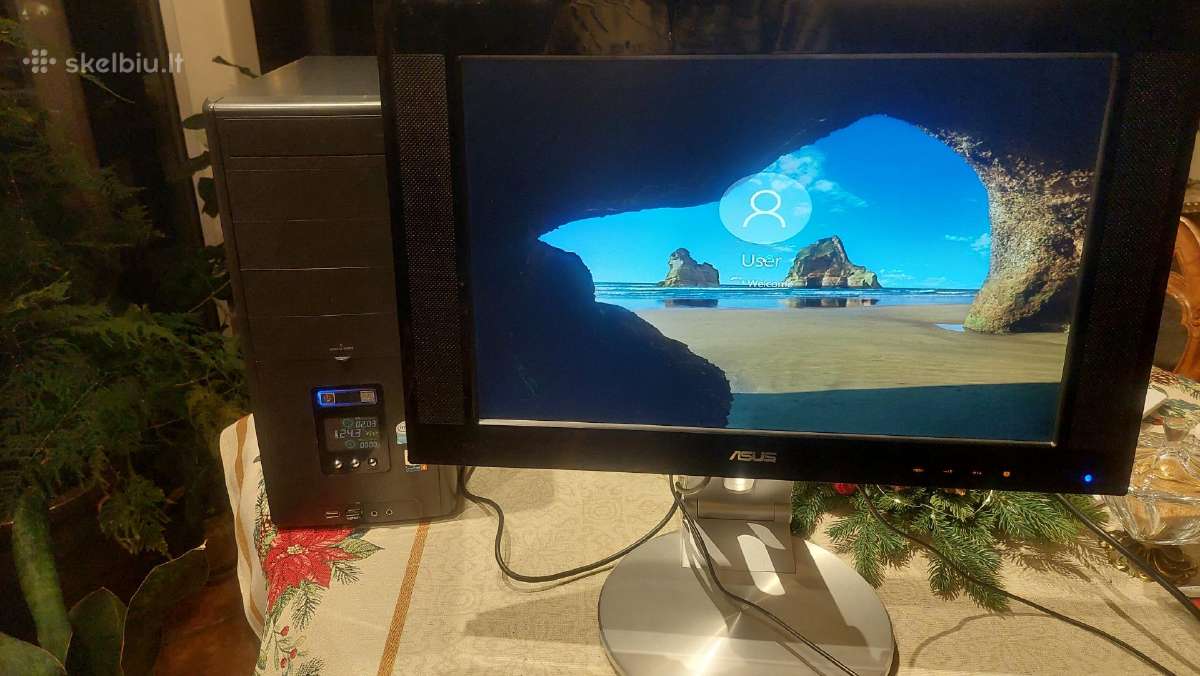 Stacionarus kompiuteris su 19' monitoriumi