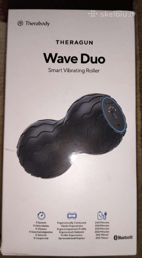 Masažo volelis Theragun Therabody Wave Duo