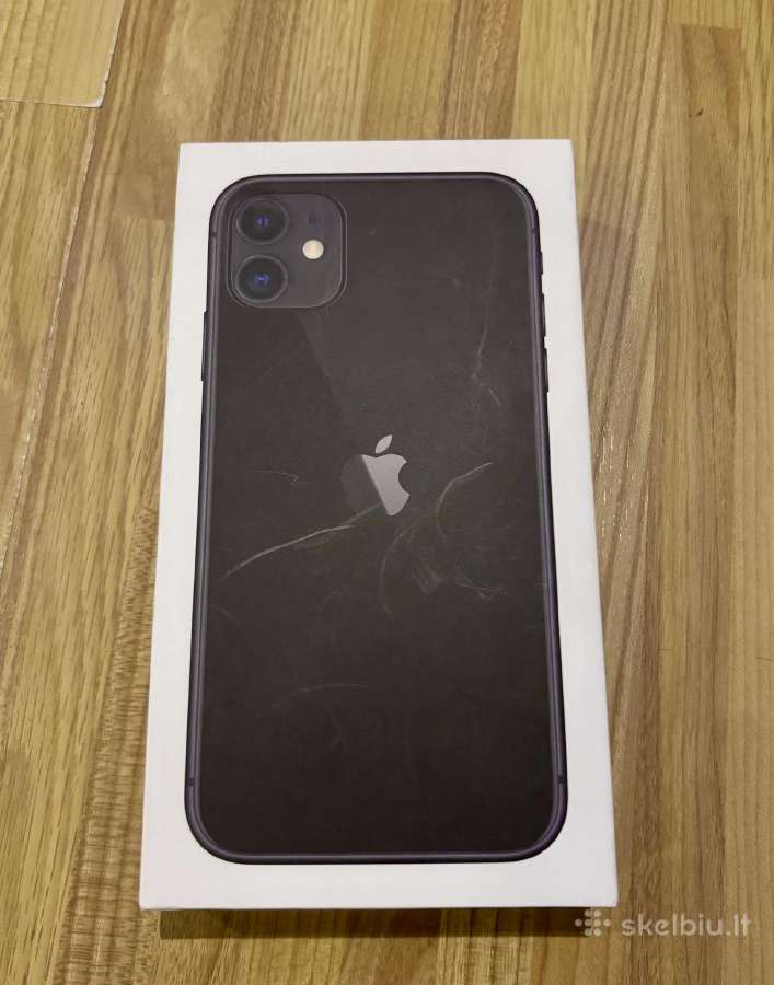 iPhone 11 64gb – gera būklė, pilnas komplektas