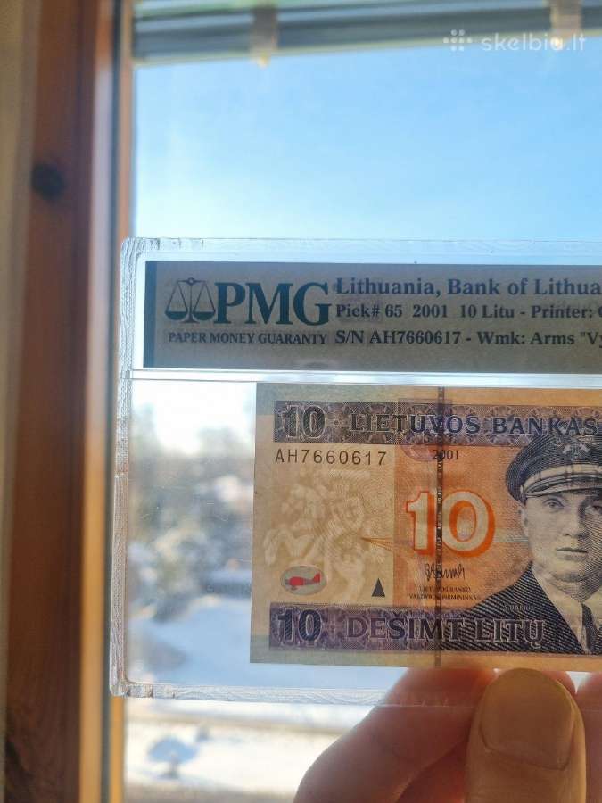Banknotai 2 Litai ir 10 litų - nuotraukos Nr. 18