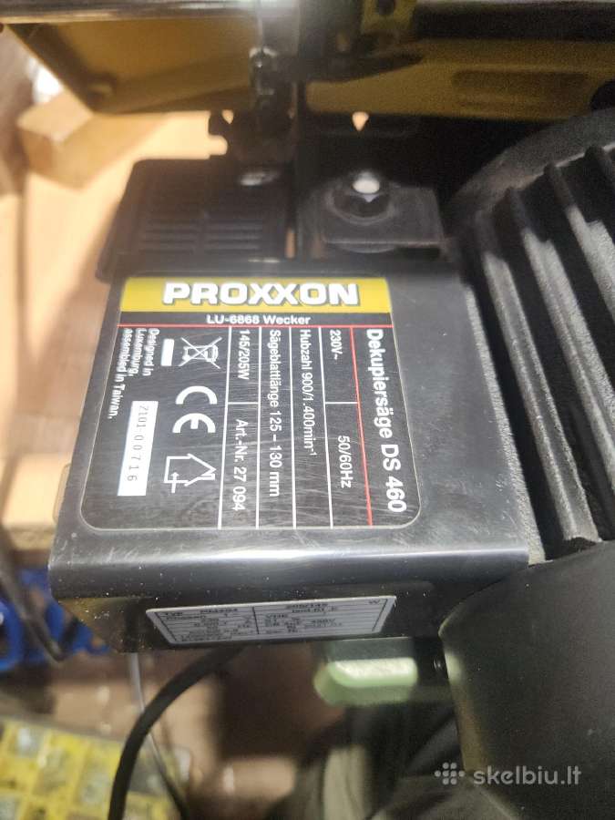 Proxxon Micromot Ds460 siaurapjūklis - nuotraukos Nr. 7
