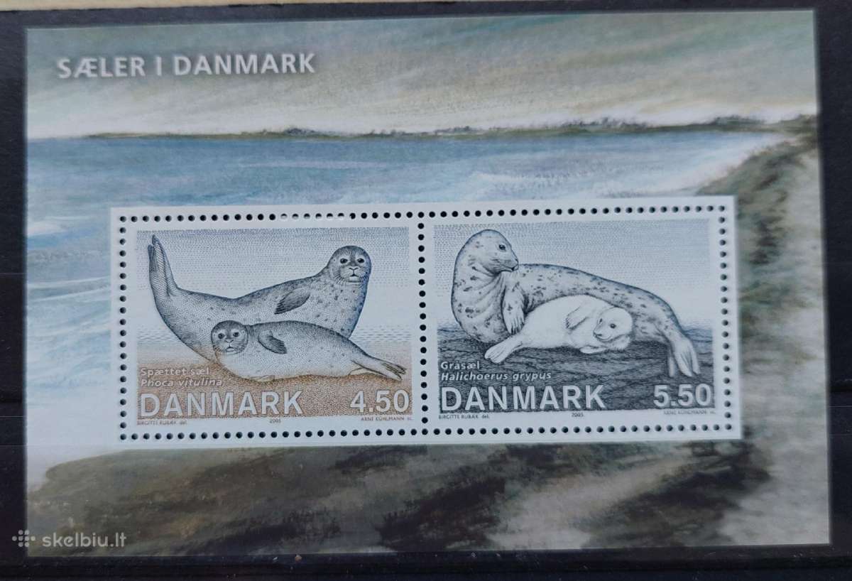 Danija 2005 Ruoniai, švarus, Michel block28