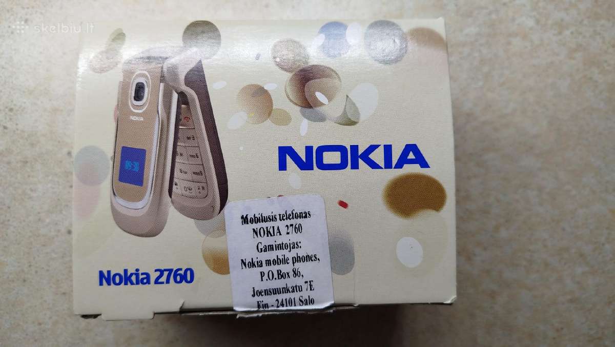 Telefonas Nokia 2760