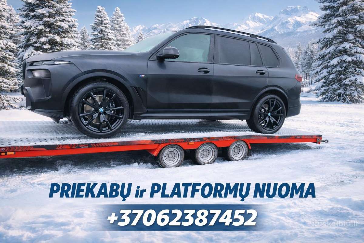 Platformu , traliuku ir priekabu Nuoma ! - nuotraukos Nr. 14