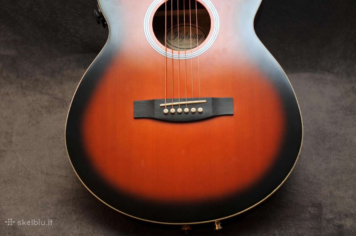 Transakustinė gitara Infinity - nuotraukos Nr. 7