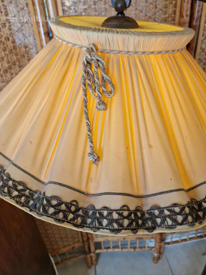 Vintažinis Art Deco riešutmedžio toršeras - nuotraukos Nr. 20