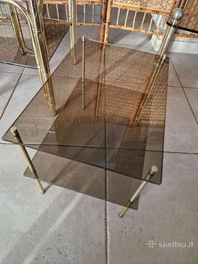 Vintažiniai Bauhaus st. kavos/šoniniai staliukai - nuotraukos Nr. 13