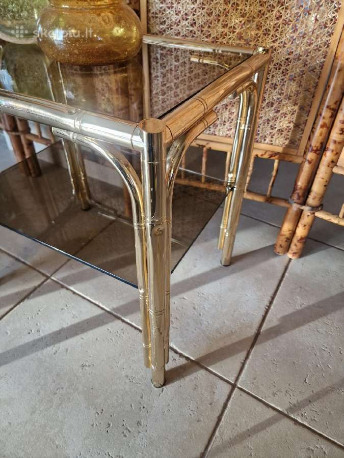 Vintažiniai Bauhaus st. kavos/šoniniai staliukai - nuotraukos Nr. 32