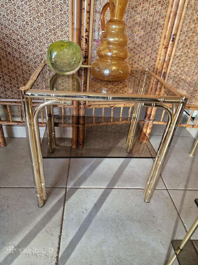 Vintažiniai Bauhaus st. kavos/šoniniai staliukai - nuotraukos Nr. 33