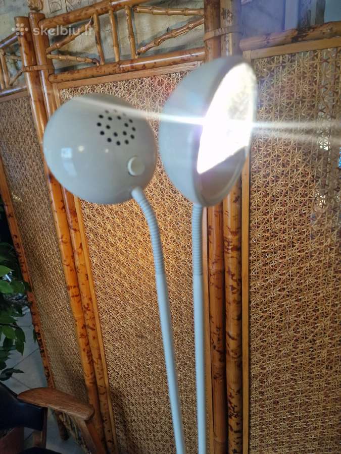 Vintažinis mid century dvigalvis toršeras - nuotraukos Nr. 16