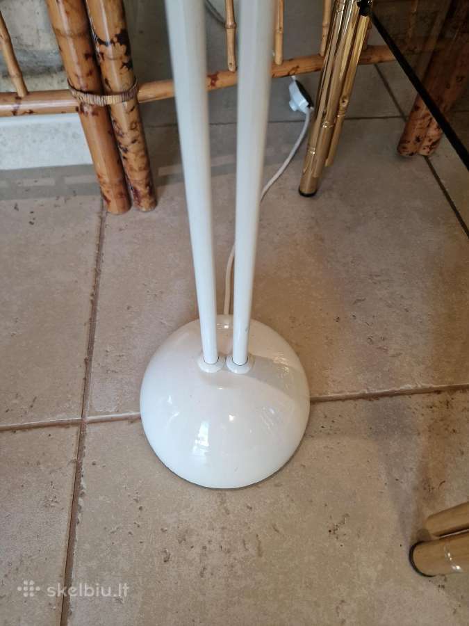 Vintažinis mid century dvigalvis toršeras - nuotraukos Nr. 19