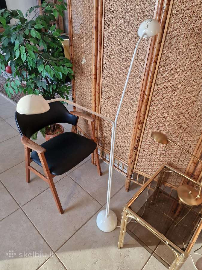 Vintažinis mid century dvigalvis toršeras - nuotraukos Nr. 27