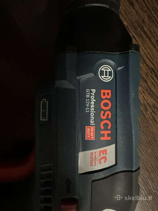 Bosch Gtb 12v-11suktukas gipso kartonui - nuotraukos Nr. 4