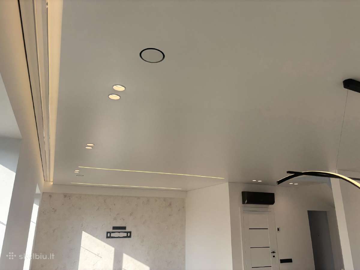 Įtempiamos lubos - nuotraukos Nr. 17