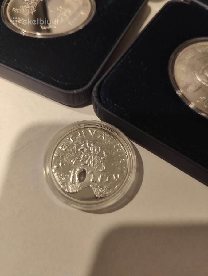 10 Lt Dailei, Lb sidabrinė moneta